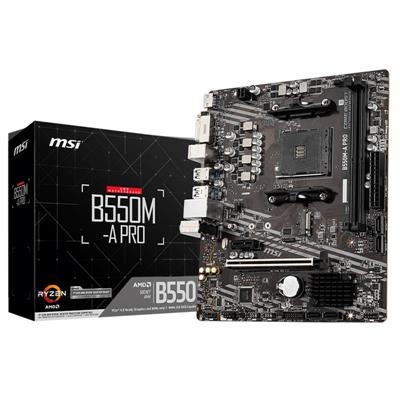 Motherboard (AM4) MSI B550M-A PRO